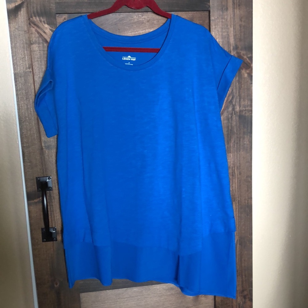 Lemon Way short sleeve tunic top